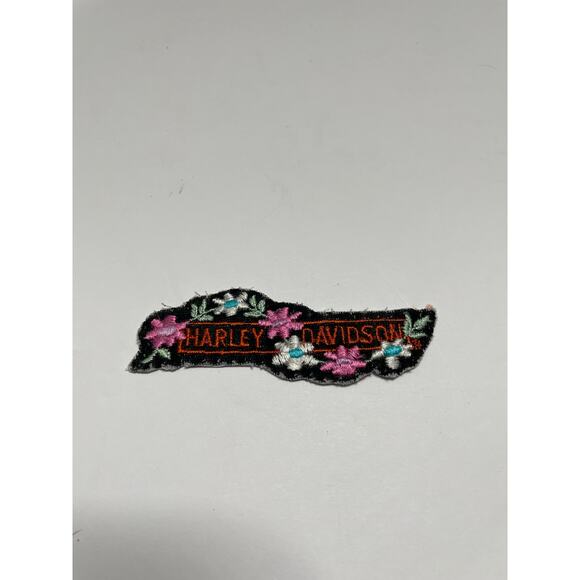 Harley-Davidson Other - HARLEY DAVIDSON VINTAGE FLOWER PATCH